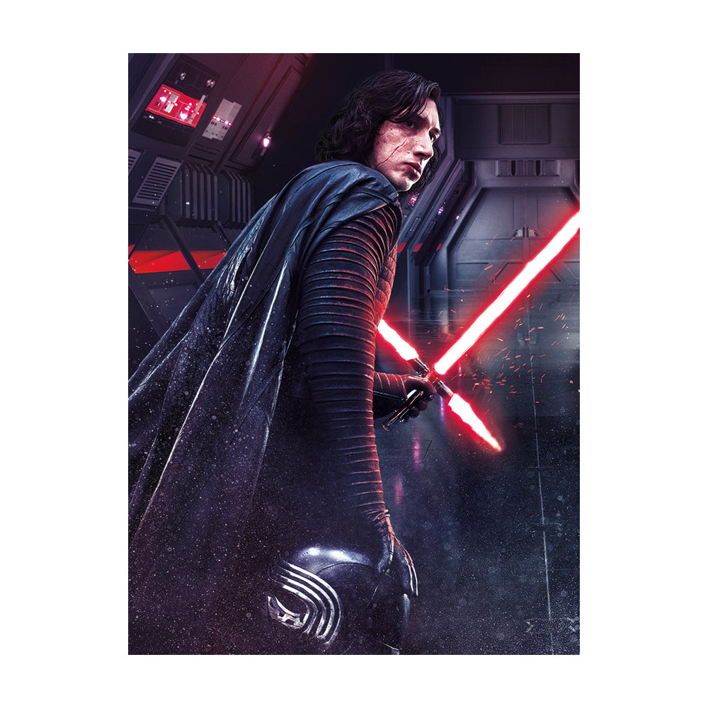 Star Wars: The Last Jedi Kylo Ren Rage Canvas 60x80cm