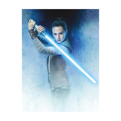 Star Wars: The Last Jedi Rey Lightsaber Guard Canvas 60x80cm