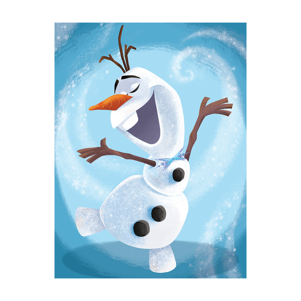 Olaf's Frozen Adventure Dance Canvas 60x80cm