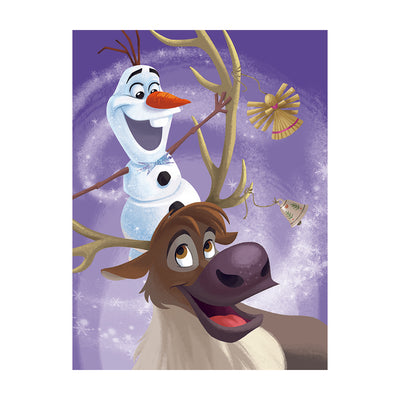 Olaf's Frozen Adventure Olaf & Sven Canvas 60x80cm