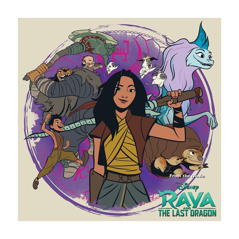 Raya And The Last Dragon Together Canvas 40x40cm