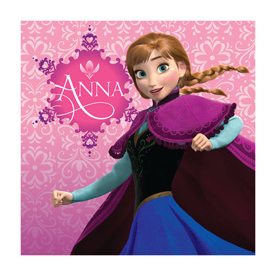 Frozen Anna Pink Canvas 30x30cm