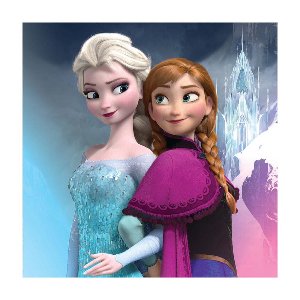 Frozen Elsa & Anna Canvas 30x30cm