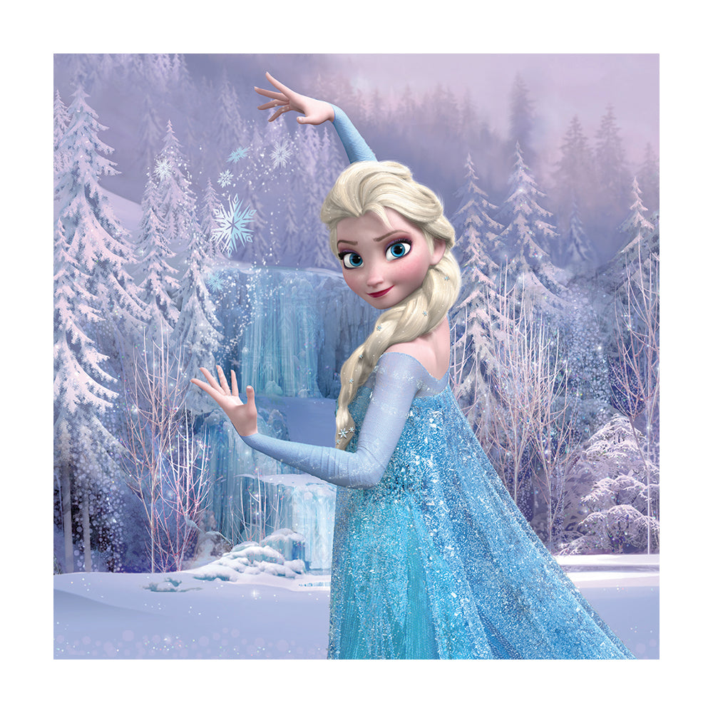 Frozen Elsa Frozen Forest Canvas 30x30cm