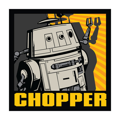 Star Wars Rebels Chopper Canvas 30x30cm