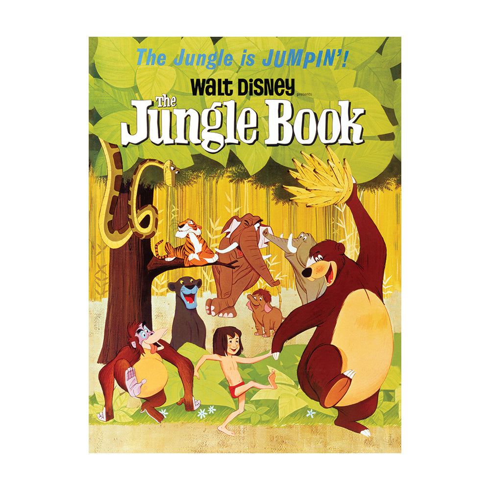 The Jungle Book Jumpin Canvas 30x40cm