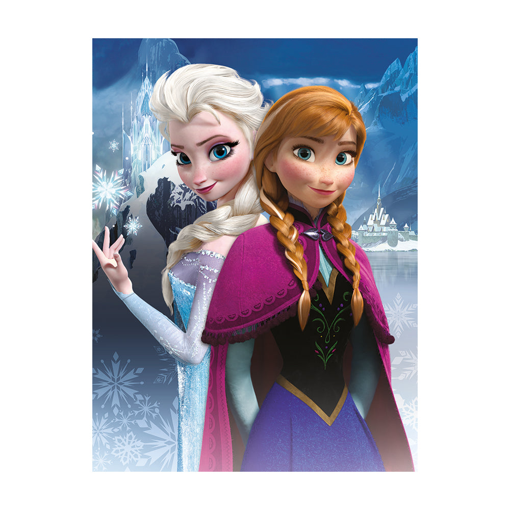 Frozen Anna & Elsa Canvas 30x40cm