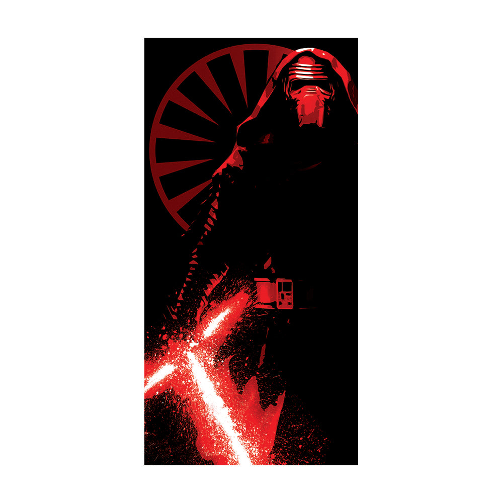 Star Wars Episode VII Kylo Ren Paint Canvas 50x100cm