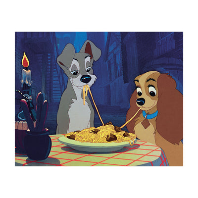 Lady And The Tramp Canvas 40x50cm