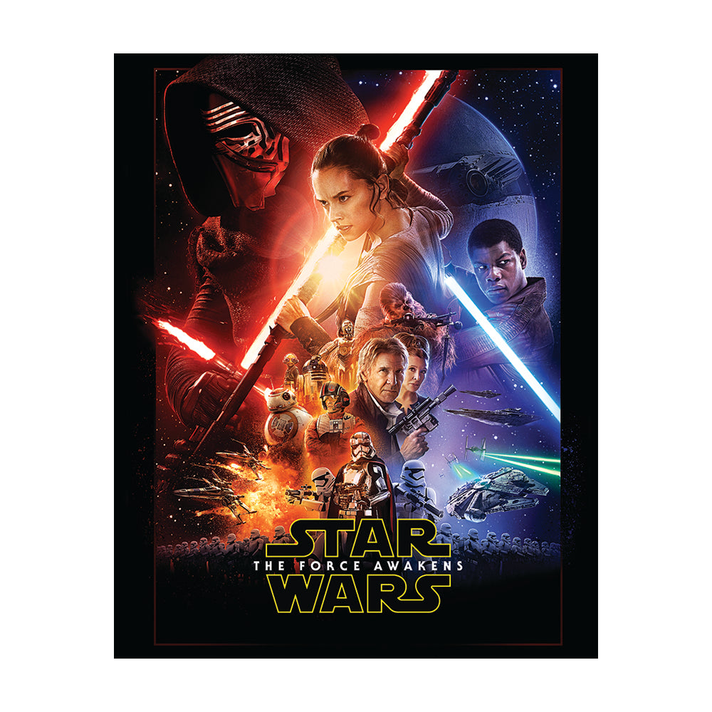 Star Wars Episode VII One Sheet Canvas 40x50cm