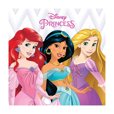 Disney Princess Ariel, Jasmine And Rapunzel Canvas 40x40cm