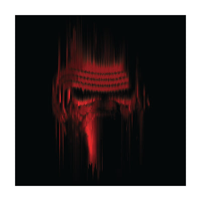 Star Wars Episode VII Kylo Ren Lines Canvas 40x40cm