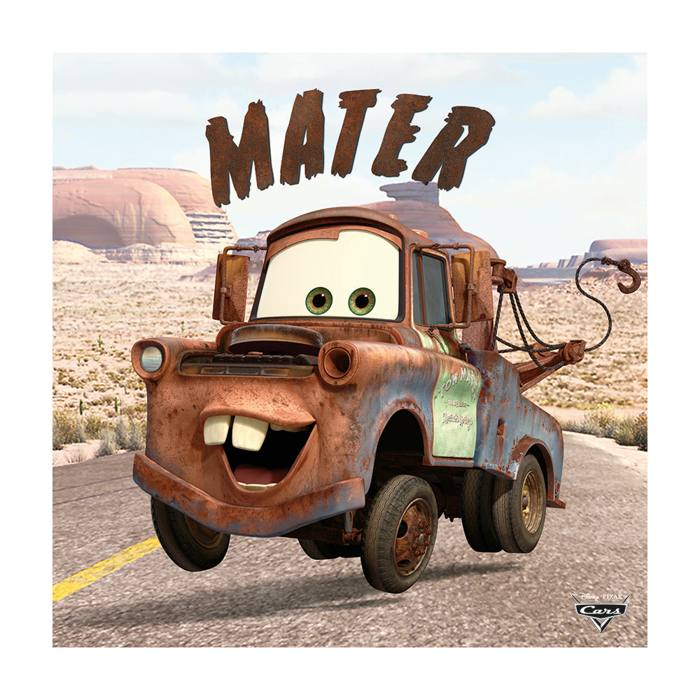 Cars Mater Canvas 40x40cm