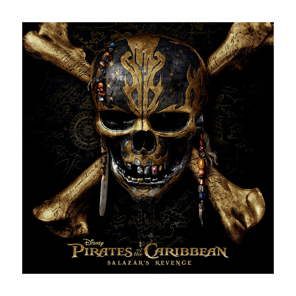 Pirates Of The Caribbean Skull Canvas 40x40cm