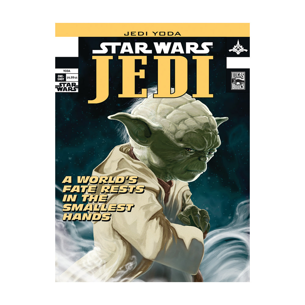 Star Wars Yoda Comic Cover Canvas 60x80cm