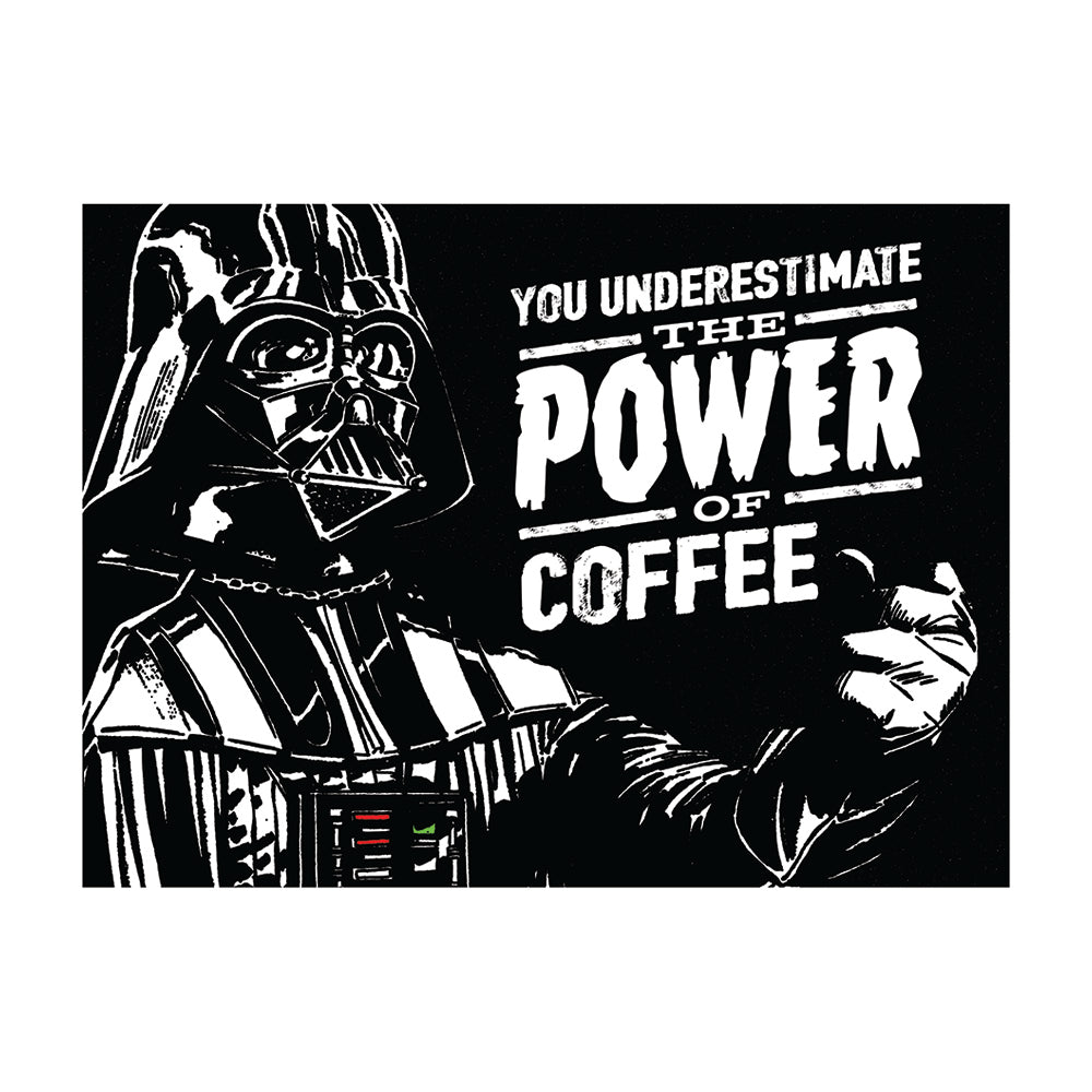 Star Wars The Power Of Coffee Canvas 60x80cm