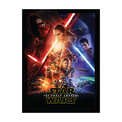 Star Wars Episode VII One Sheet Canvas 60x80cm