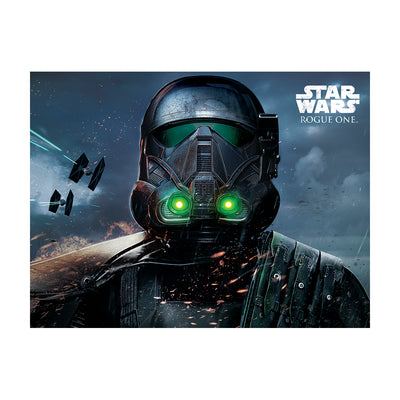 Star Wars Rogue One Death Trooper Glow Canvas 60x80cm