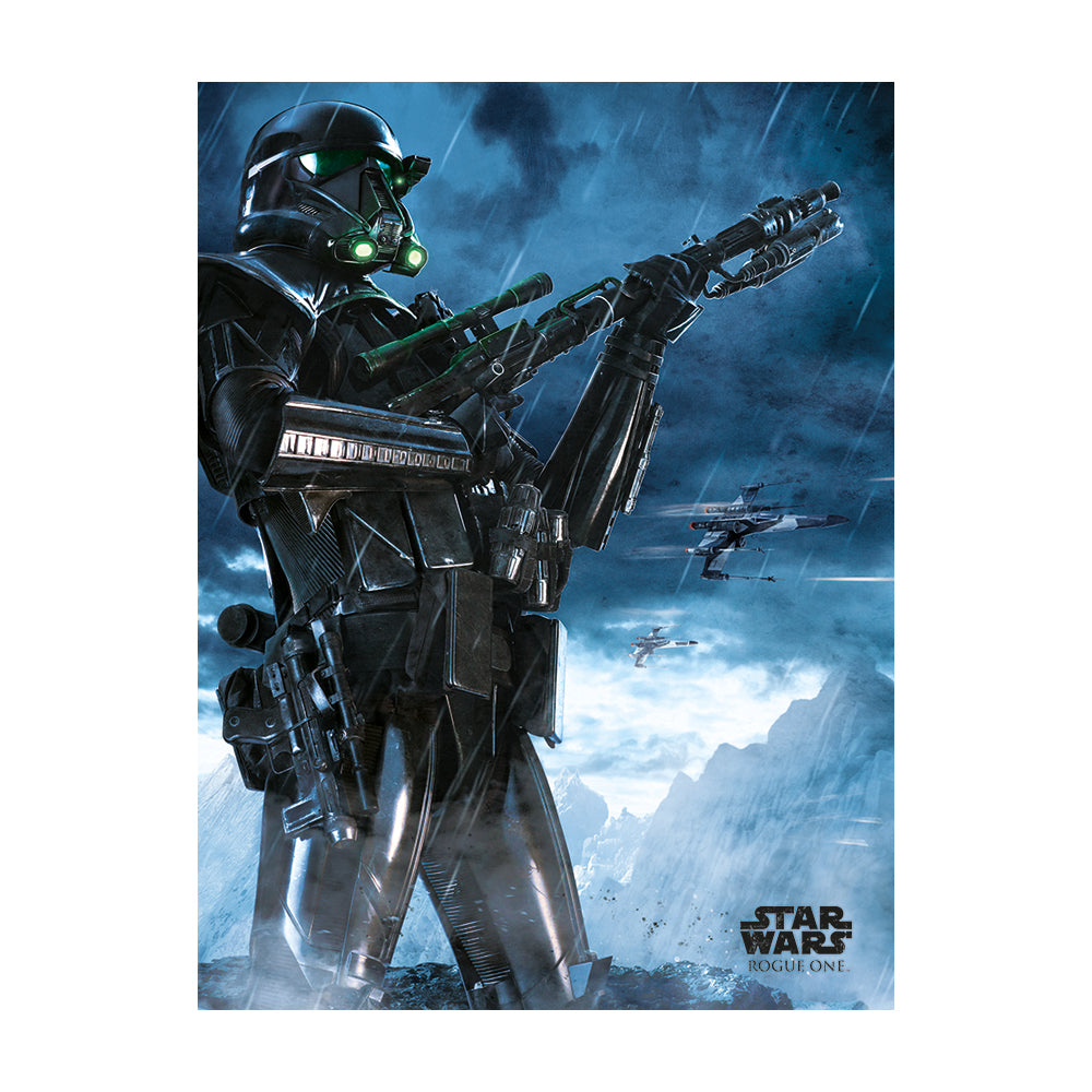 Star Wars Rogue One Death Trooper Rain Canvas 60x80cm