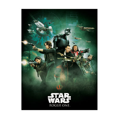 Star Wars Rogue One Attack Canvas 60x80cm