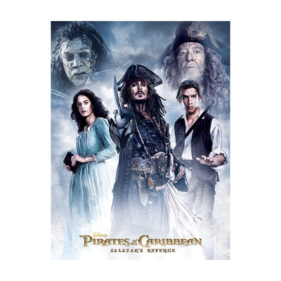 Pirates Of The Caribbean Salazar'S Revenge Canvas 60x80cm