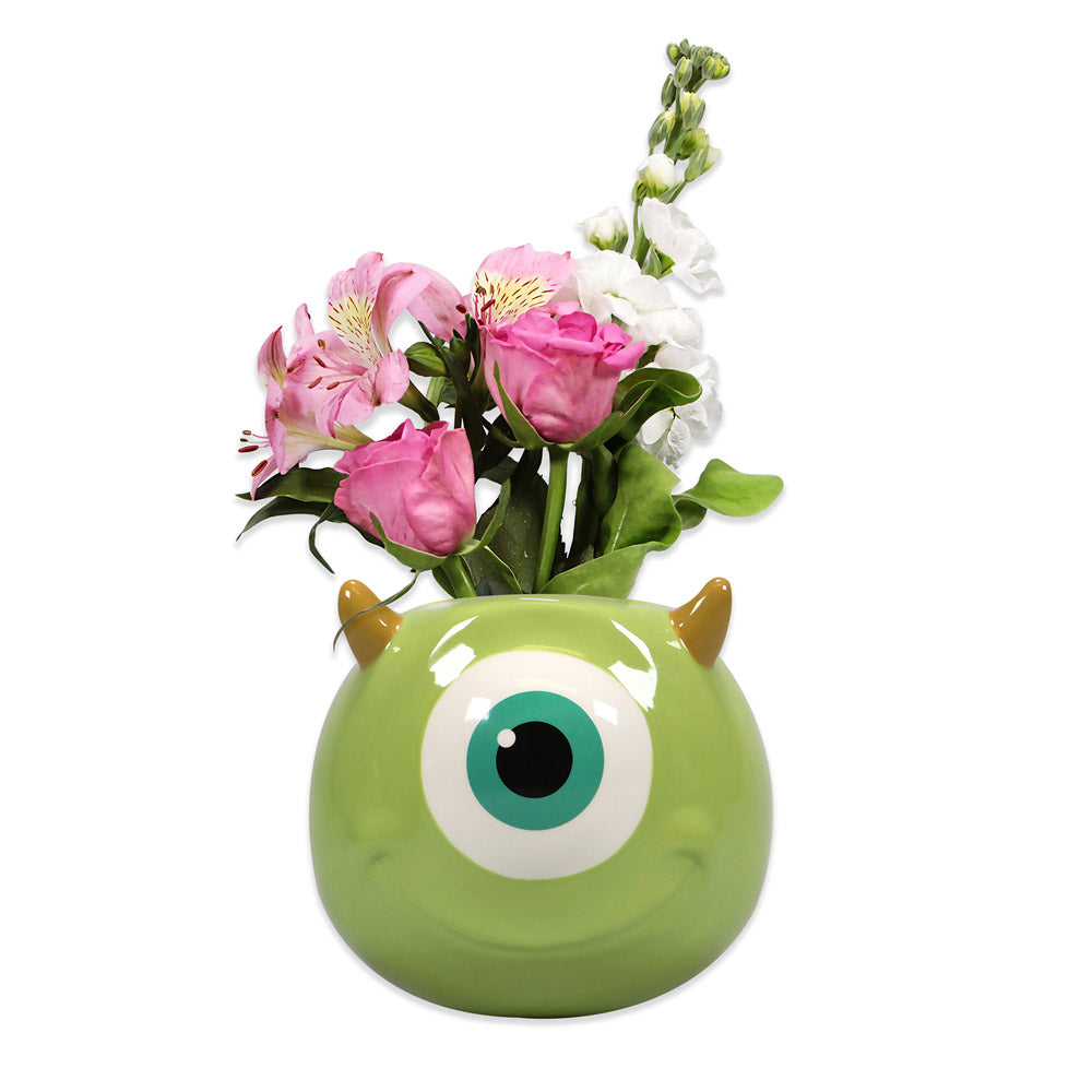 Disney Monster Inc Mike Wazowski Shaped Vase